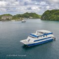 Moored in back of Palau Royal Resort